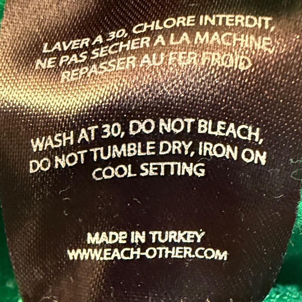 Green Ruffled Sweater - Picture 6 of 6